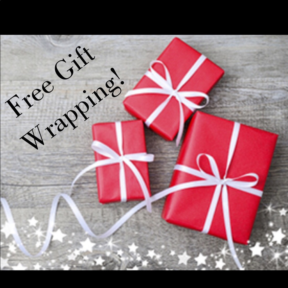 Free Gift Wrapping! Now through New Year’s Day!